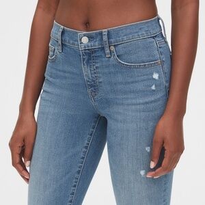 Mid Rise Classic Straight Jeans Petite